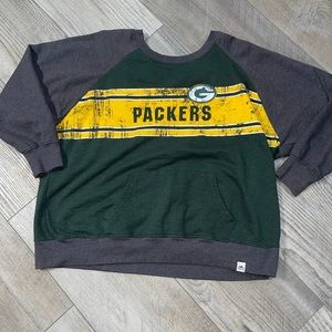 Vintage Green Bay Packers NFL sweatshirt pullover football xl